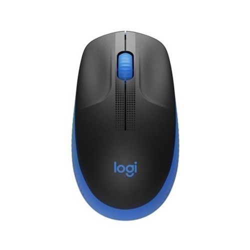 RATON LOGITECH M190 NEGRO/AZUL INALAMBRICO